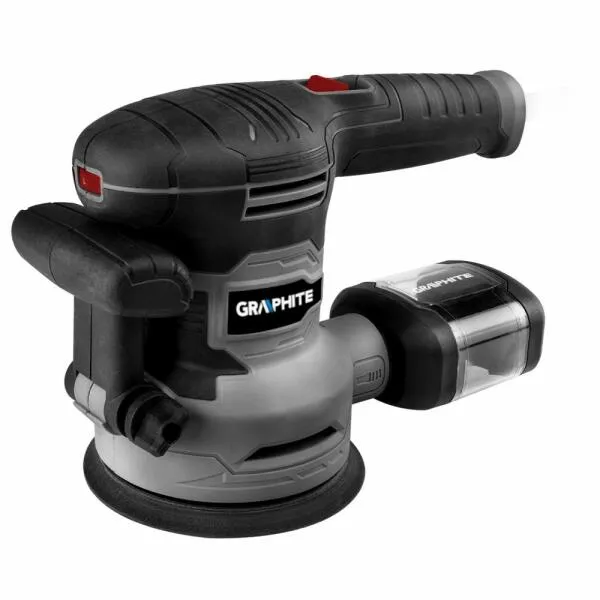 GRAPHITE 59G349 EXCENTERCSISZOLÓ 450W, 125/150MM, KOFFERBEN