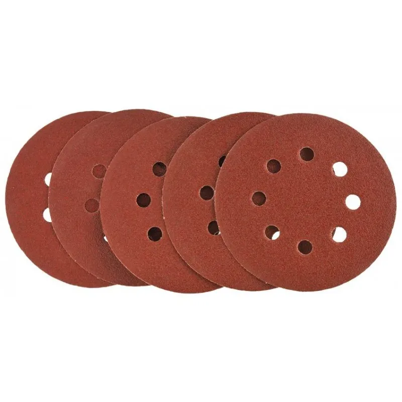 VERTO 63H212 Rota csiszoló lyukas Q125 K120 5db/csomag