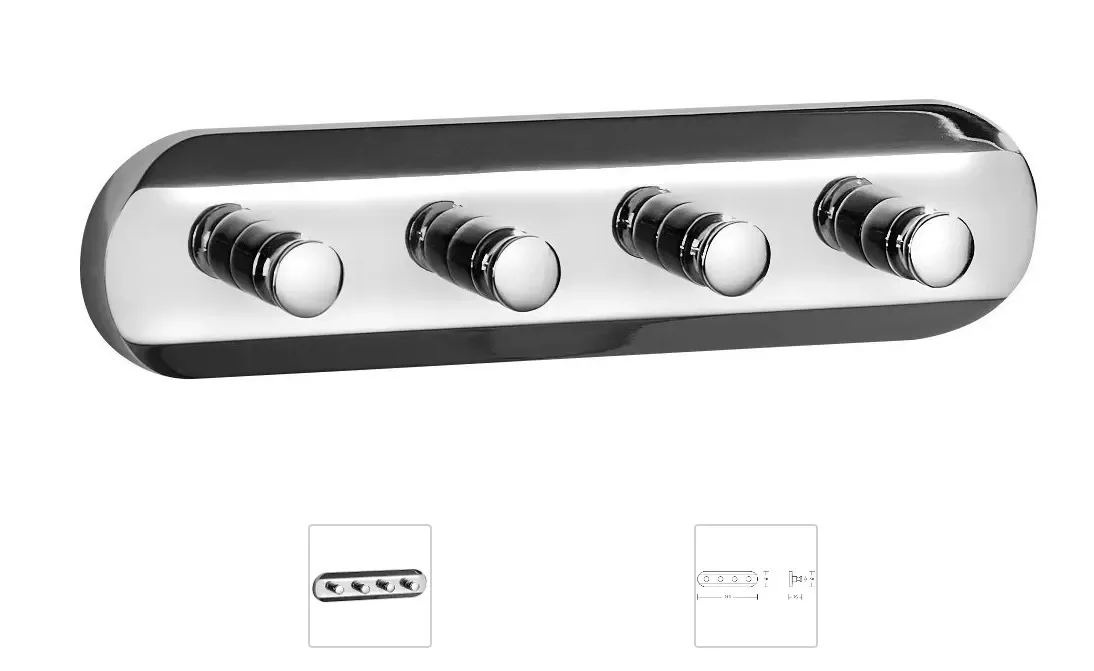 AQUALINE SB124 törülköző akasztó