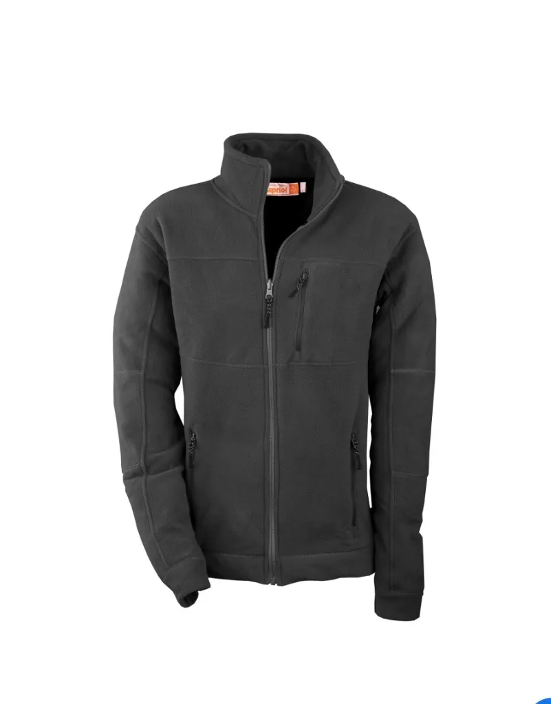 Kapriol Bear munka pulóver cipzáras szürke L