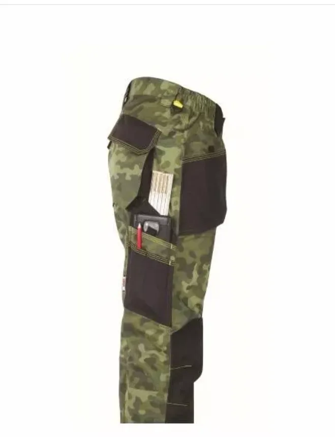 Kapriol Slick munkavédelmi nadrág terepszín zöld XL
