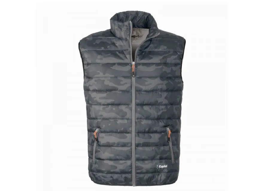Kapriol Thermic Easy mellény sötétszürke terepszín XL