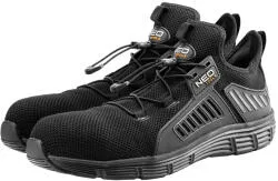 NEO TOOLS 82-158-39 MUNKACIPŐ, S1 SRC, FÉMMENTES, HÁLÓS FELSŐRÉSZ, KOMPOZIT LÁBÚJVÉDŐ, 39