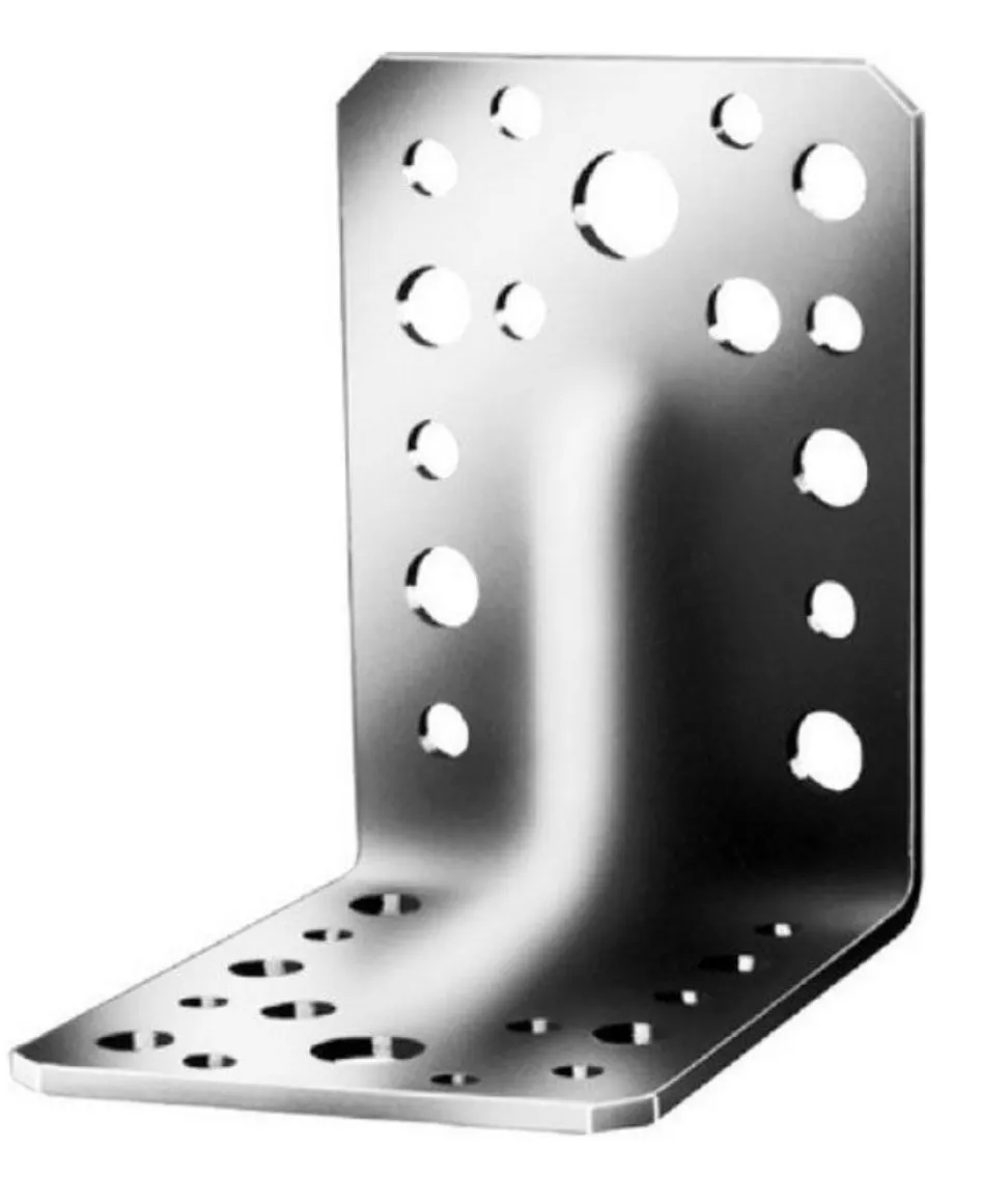 Sarokvas erősített horganyzott 90x90x2,5x65