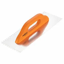 NEO TOOLS 50-172  Fogazott simító R.M. 380x128mm fogazott 10 mm  fa nyélellel