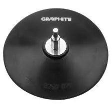 GRAPHITE 55H823 RUGALMAS CSISZOLÓTÁNYÉR 125MM, FIX,