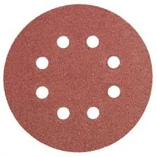 GRAPHITE 55H942 CSISZOLÓPAPÍR, TÉPŐZÁRAS 125MM, K100, 5DB., 8 LYUKKAL