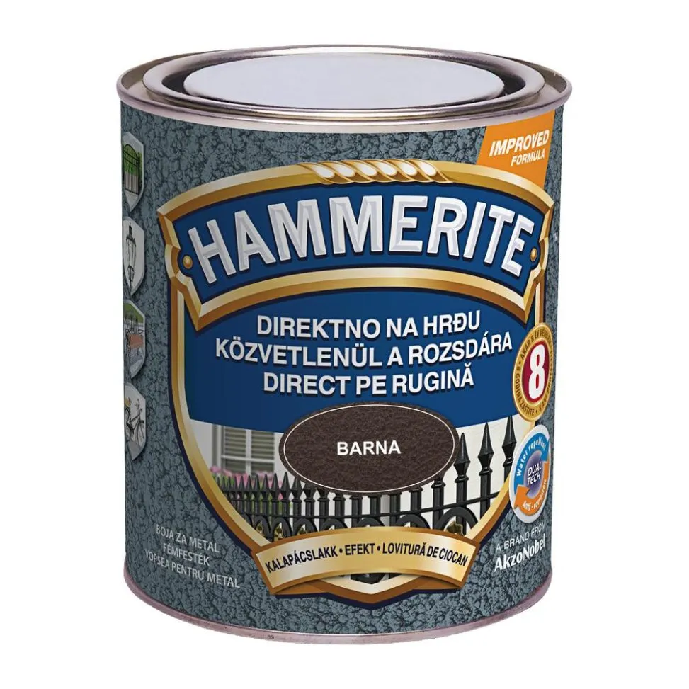 Hammerite Max Kalapácsl.Barna  0.75 L