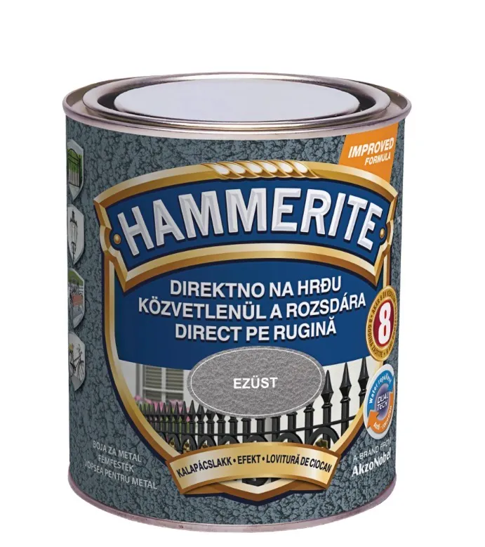 Hammerite Max kalapácslakk ezüst 2,5l