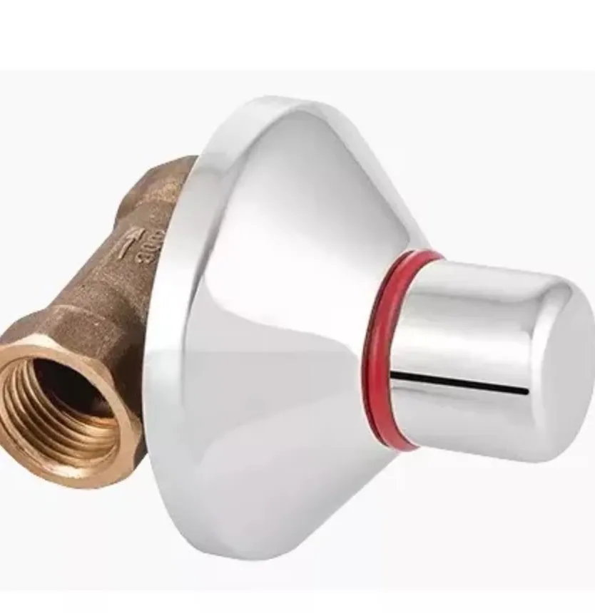 Mofém 1/2" csempe szelep piros